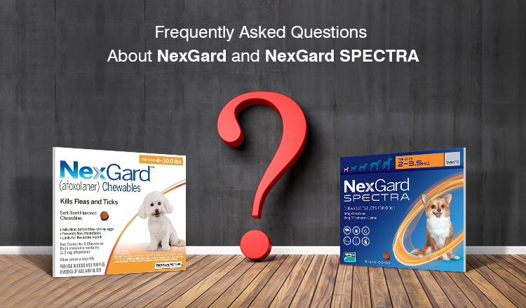 NexGard and NexGard SPECTRA FAQ's
