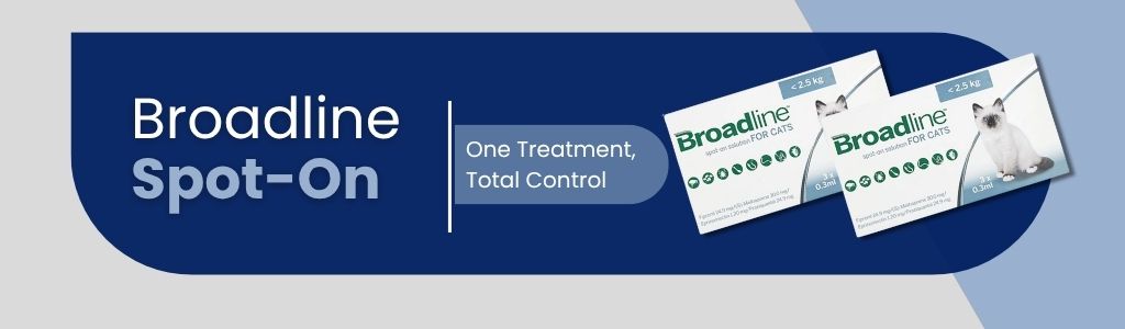 Broadline Spot-On: One Treatment. Total Control