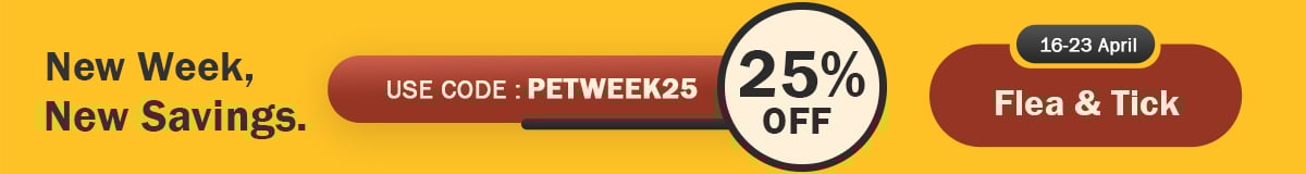 25% Off Flea & Tick Preventions