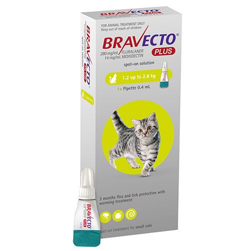 Buy Bravecto Plus for Cats Online at