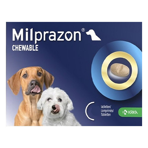 Milprazon Worming Chewable for Small Dogs/Puppies upto 11lbs
