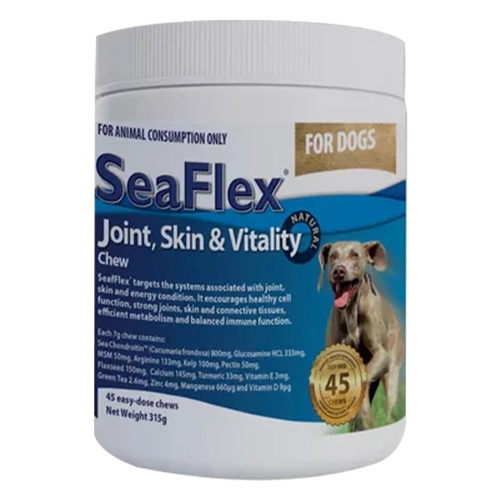 SeaFlex Joint Skin & Vitality Chews for Dogs