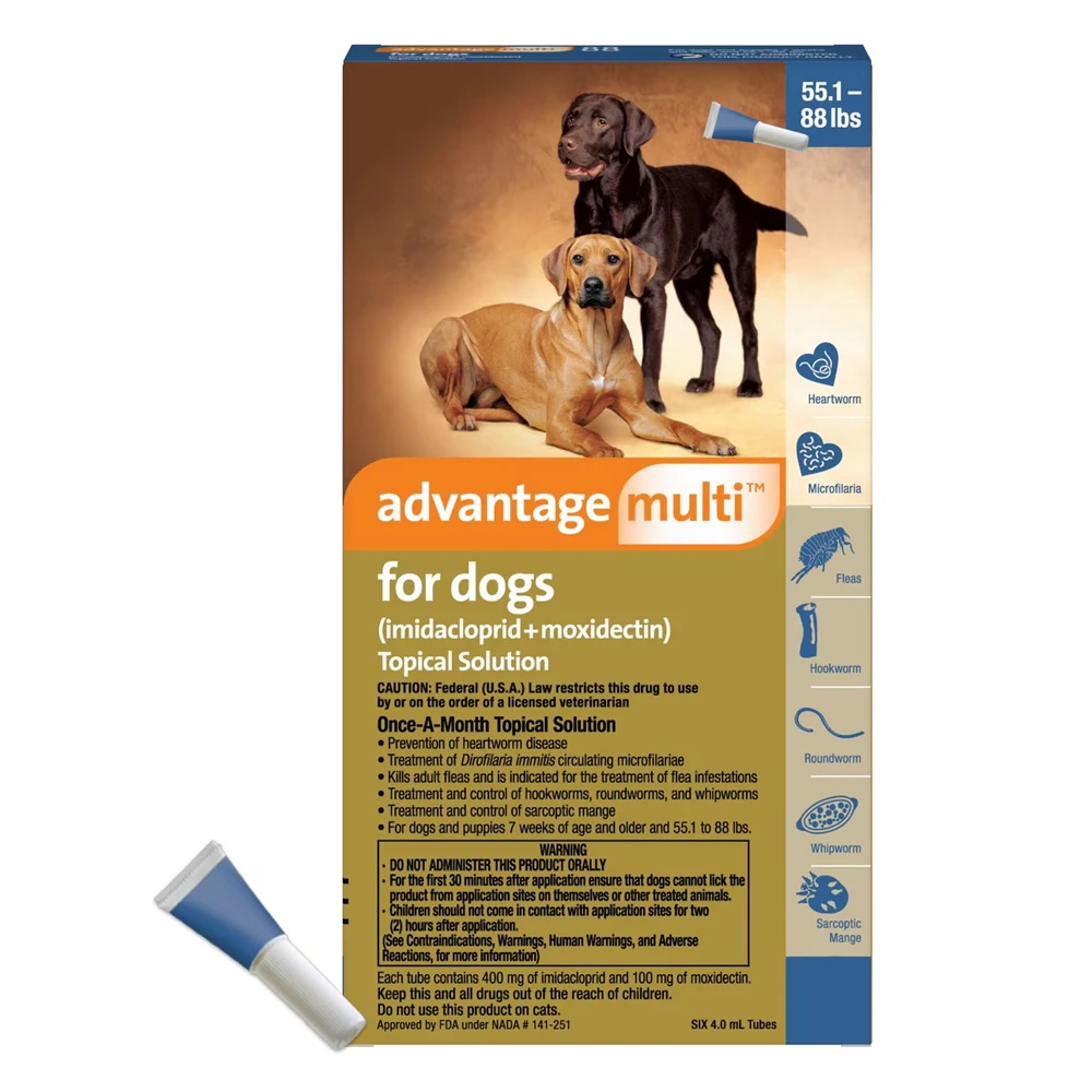 Advantage Multi (Advocate) Extra Large Dogs 55.1-88 Lbs (Blue) 3 Doses-image-51