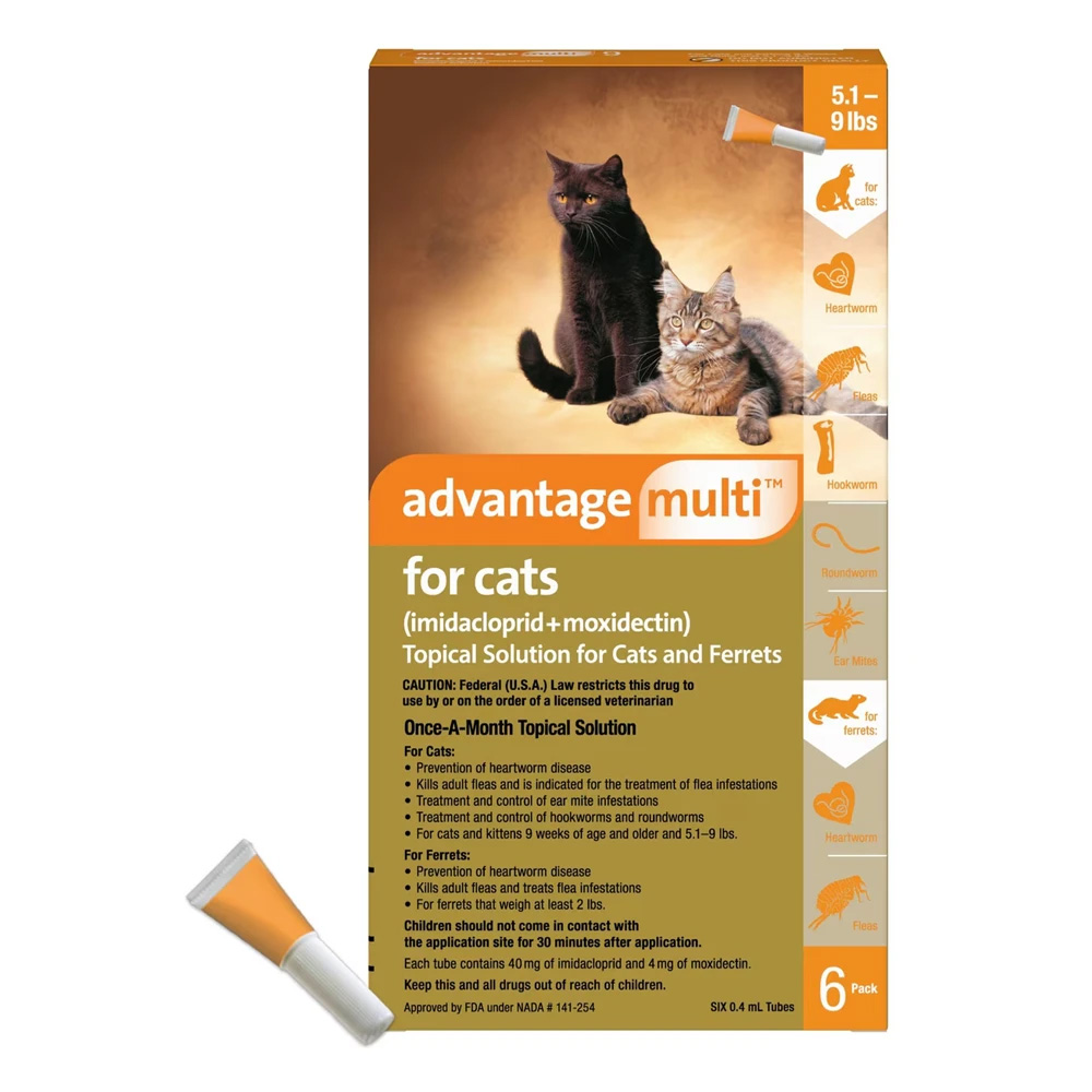 Advantage Multi Flea and Heartworm for Cats [Topical Solution]