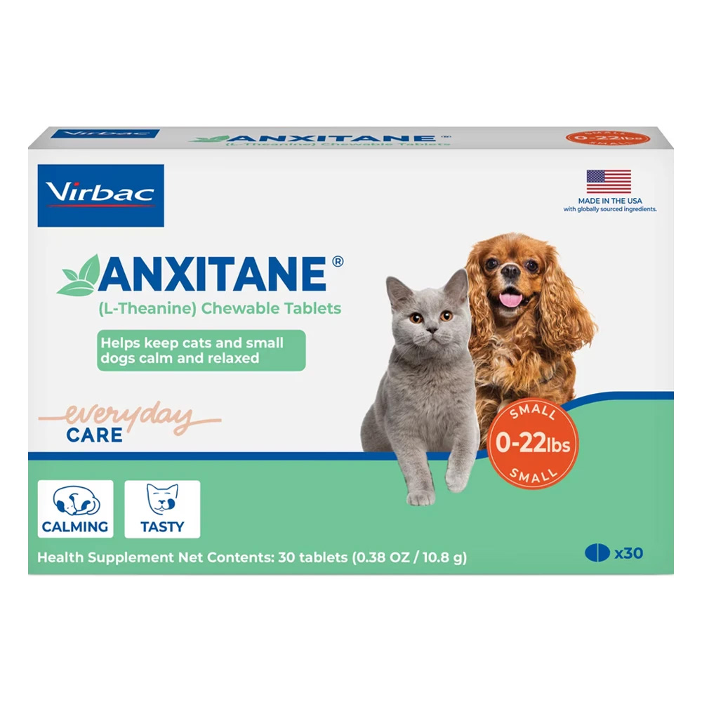 Anxitane Chewable Tablets For Cats 30 Tablets