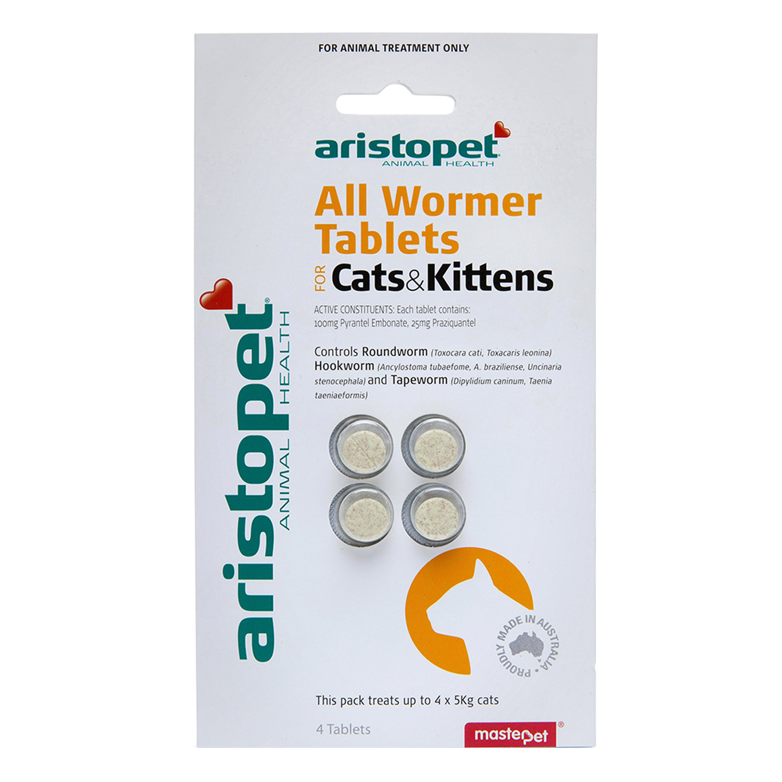 Aristopet All Wormer Tablets For Cats/Kittens...