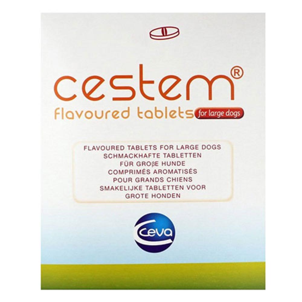 

Cestem Flavor Tablets For Large Dogs 1 Tablet