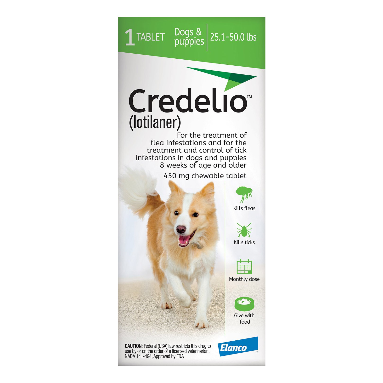credelio green for dogs