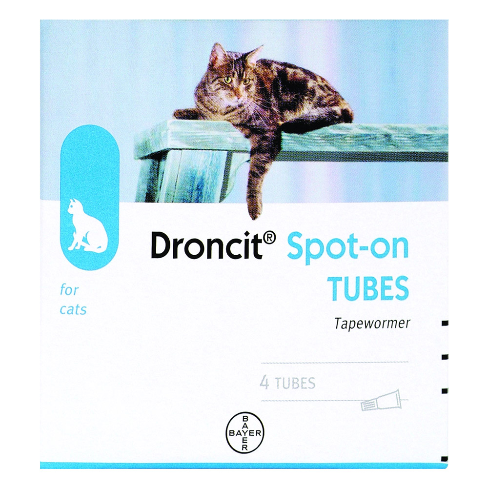 droncit spot on cat wormer