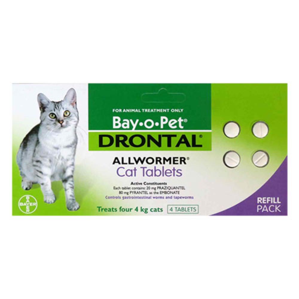 Drontal For Cats Upto 4kg 2 Tablets