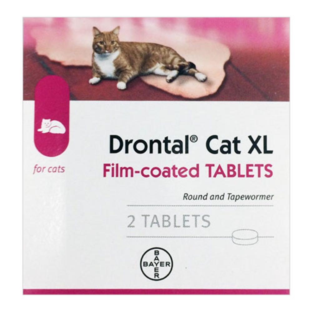 Drontal For Large Cats Above 4kg 4 Tablets