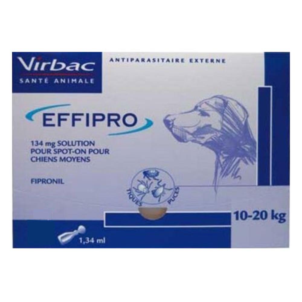 Effipro Spot-On Medium Dogs 23 To 44 Lbs. 12 Pack