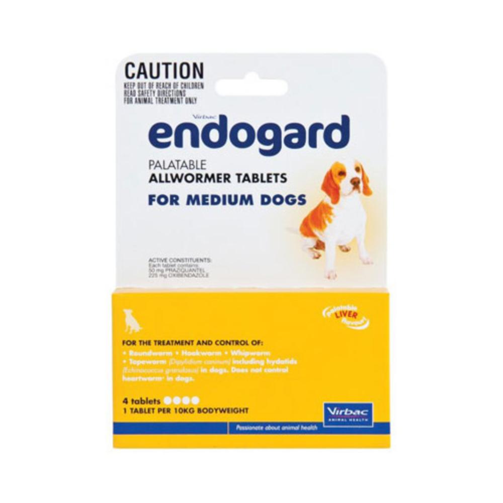 Endogard For Medium Dogs 22 Lbs (10kg) 2 Tablets