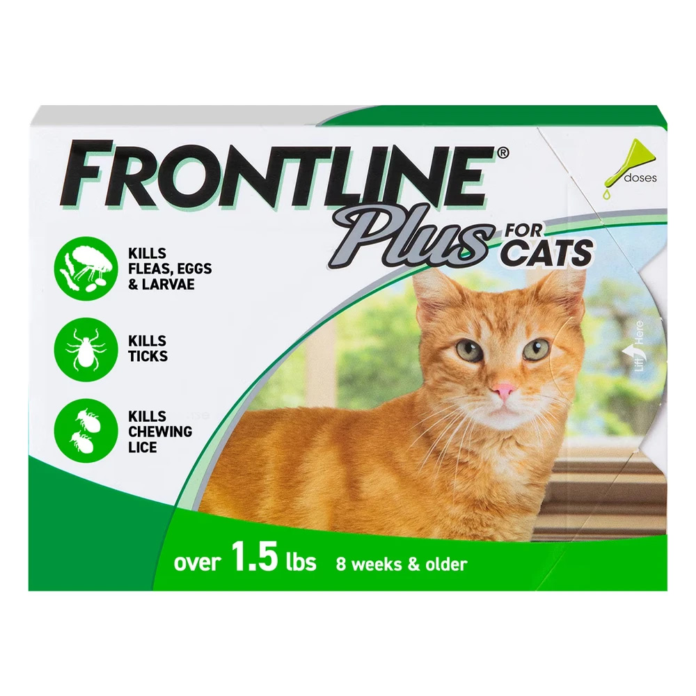 Frontline Plus For Cats 6 Doses