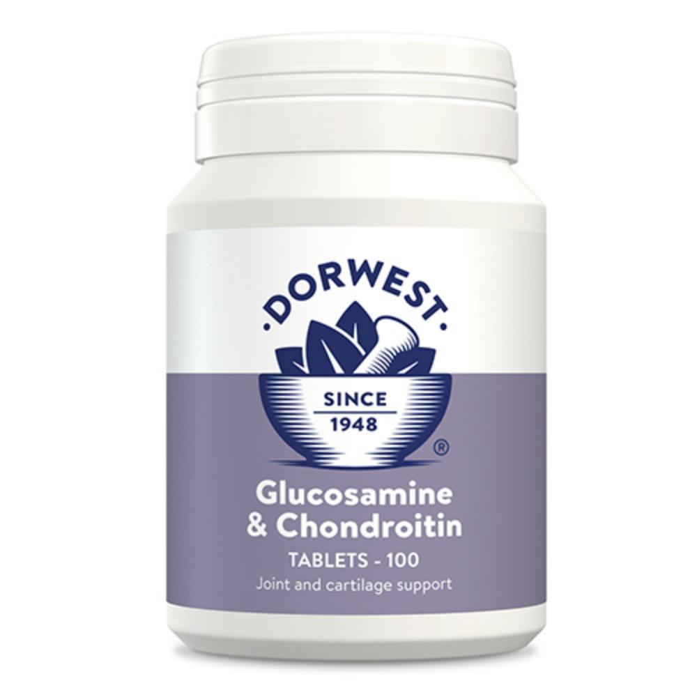 Glucosamine & Chondroitin Tablets For Dogs And Cats 100 Tablets