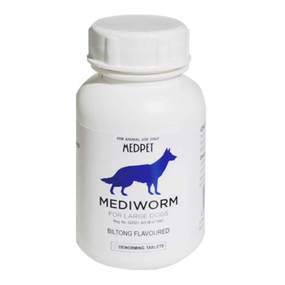 Mediworm For Large Dogs (Up To 88 Lbs) 8 Tablets