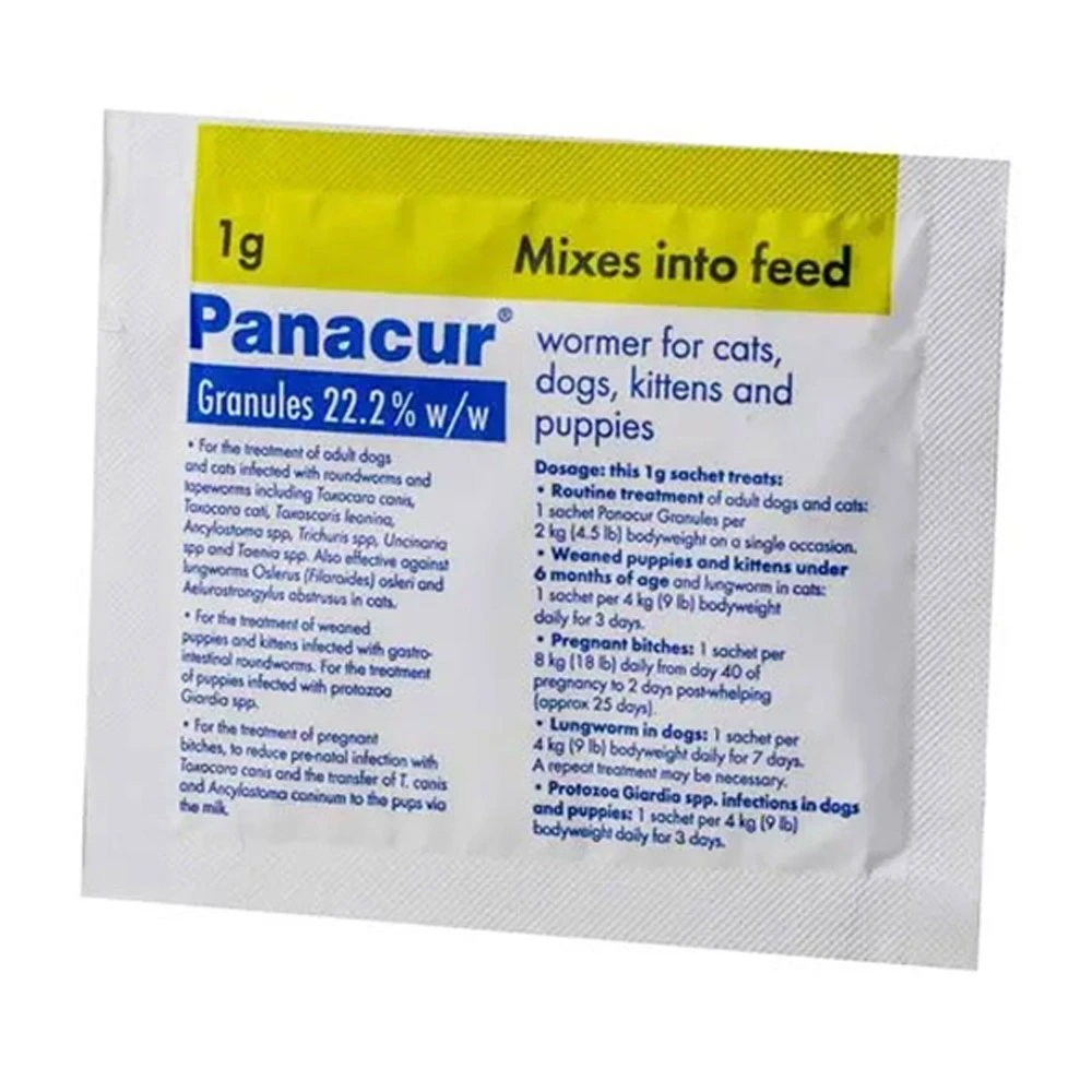 Panacur Granules 1gm 1 Sachet-image-2913