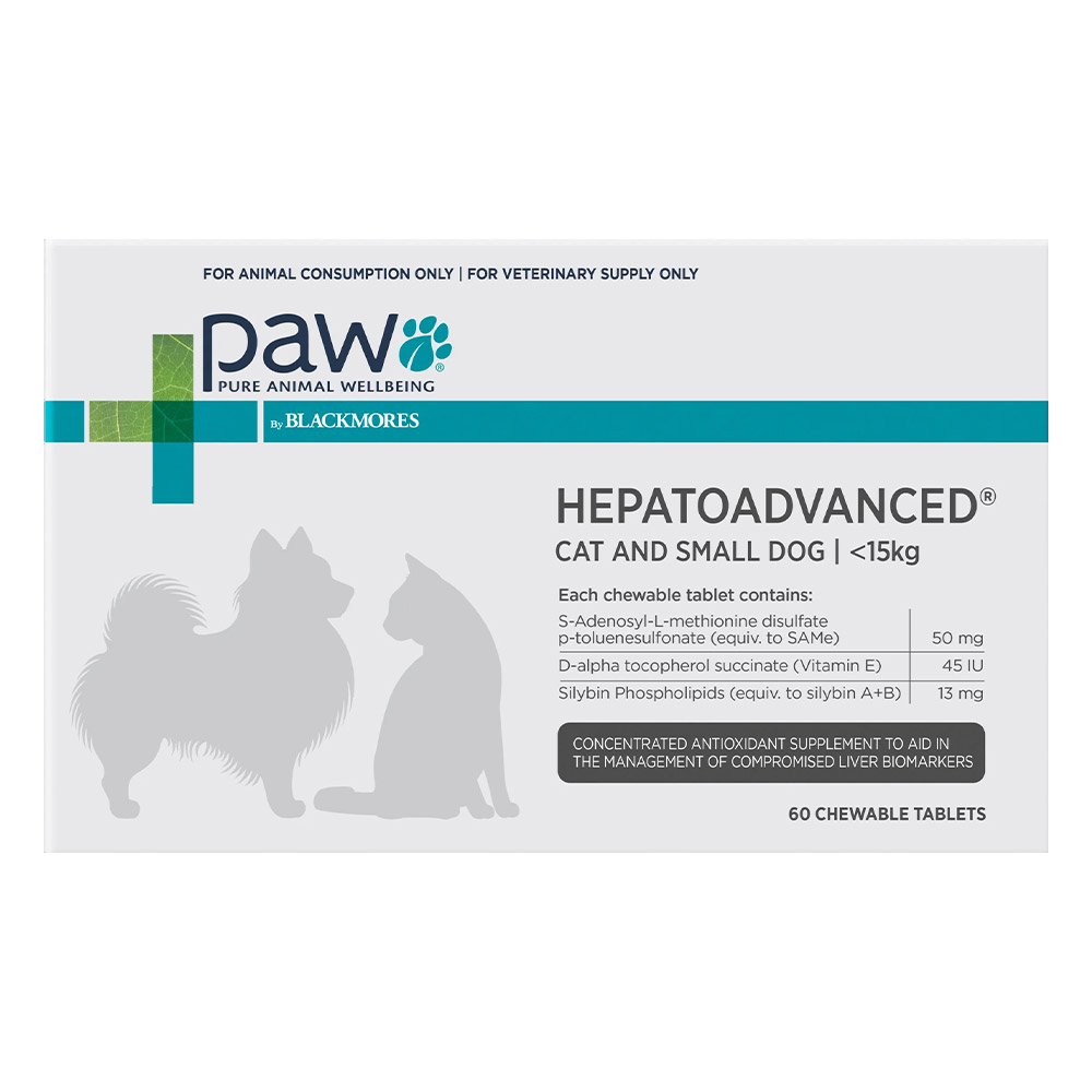 PAW Hepatoadvanced For Cat and Small Dog