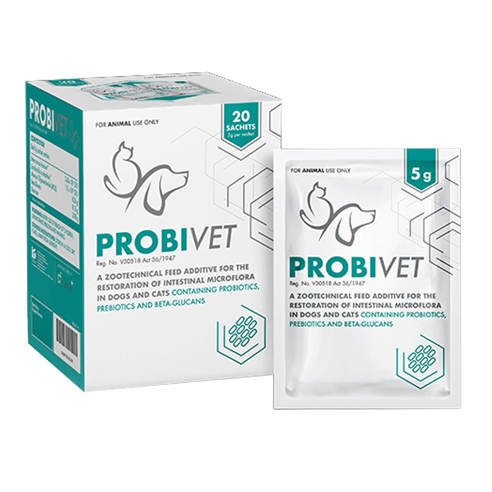 Probivet Pre & Probiotic Sachets For Dogs And Cats (5g) 10 Sachets