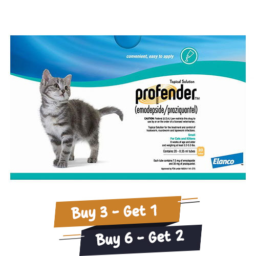 Profender Small Cats & Kittens (0.35 Ml) 2.2-...