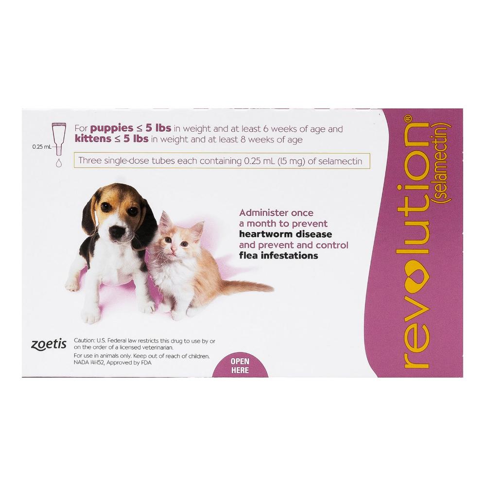 Revolution For Kittens / Puppies (Pink) 6 Doses