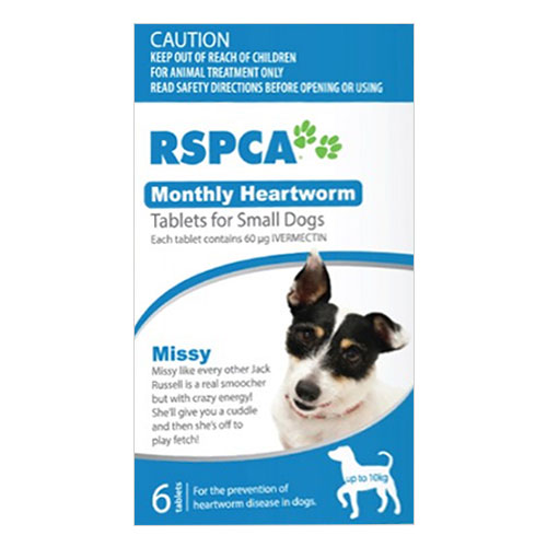 rspca worming tablets