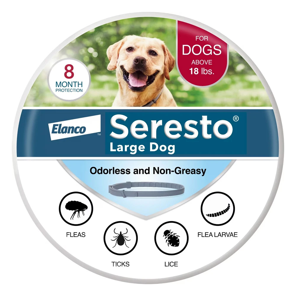 Seresto Dog Collar For Large Dogs Over 18lbs - 27.5 Inch (70 Cm) 1 Collar