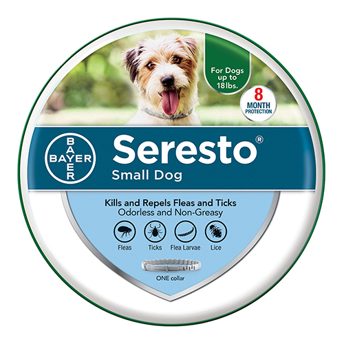 Seresto Dog Collar For Small Dogs upto 18lbs - 15 inch (38 cm)