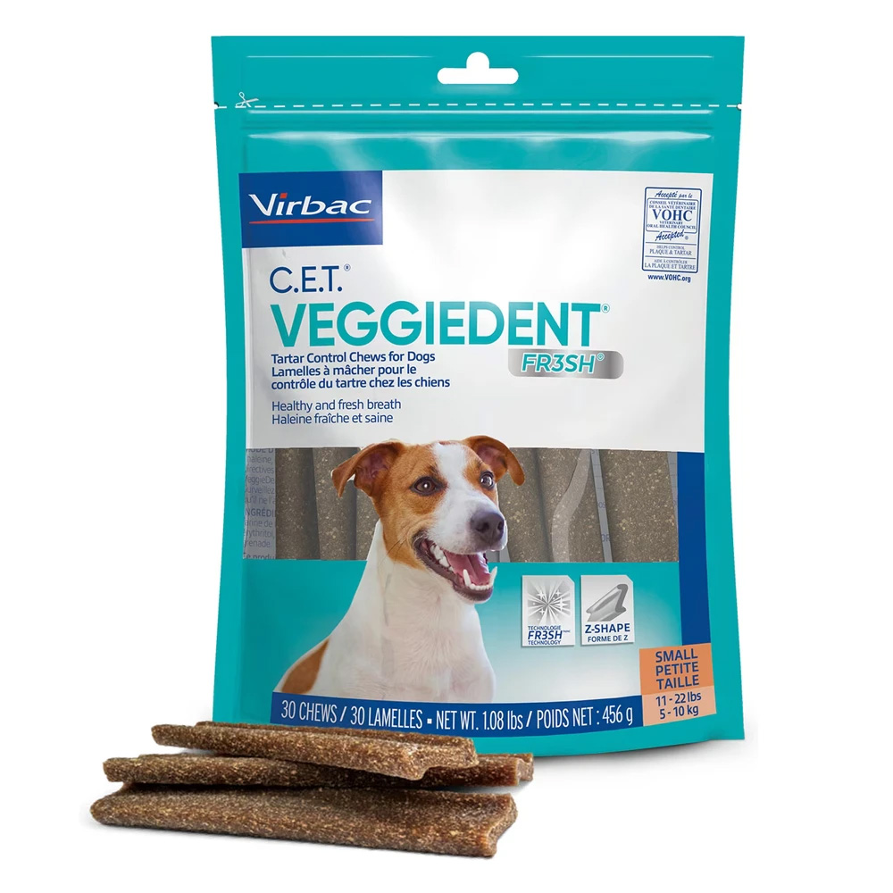 Veggiedent Dental Chews For Small Dogs 15 Chews-image-2795