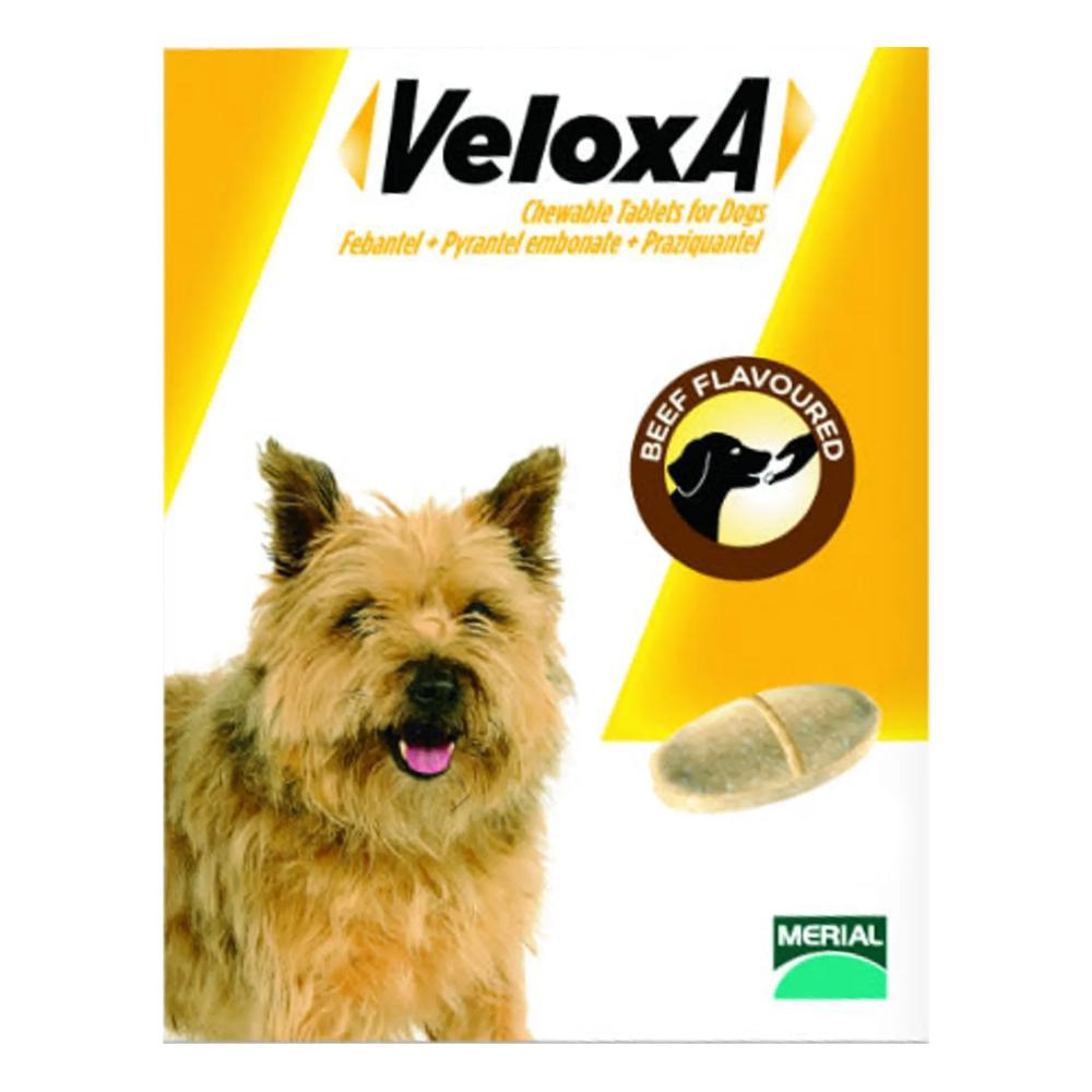 Veloxa Chewable Tablets For Small/Medium Dogs Up To 10 Kg 2 Tablets