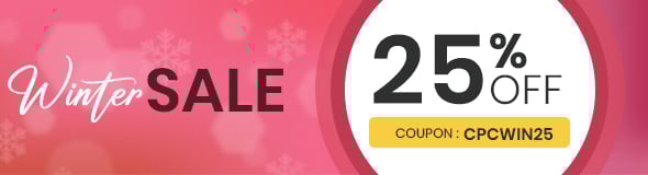 Winter Sale 25% Off